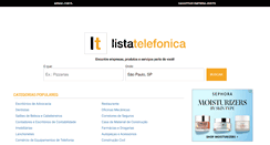 Desktop Screenshot of listatelefonica.net
